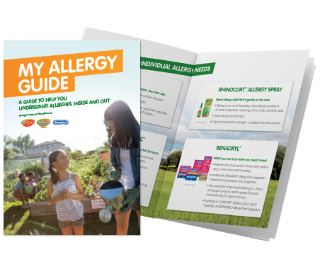 MY ALLERGY GUIDE to help better understand allergies and more
