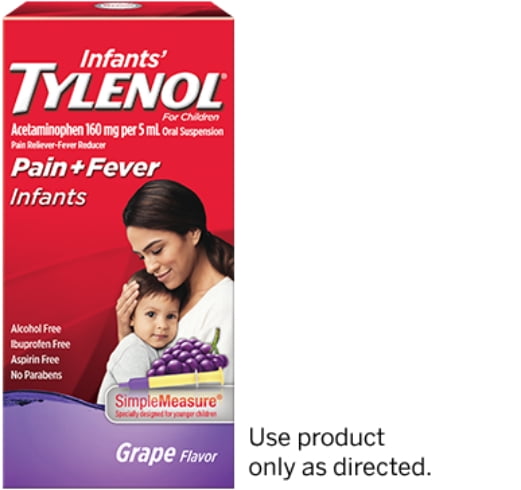 Infants Tylenol Oral Suspension Dosage Image