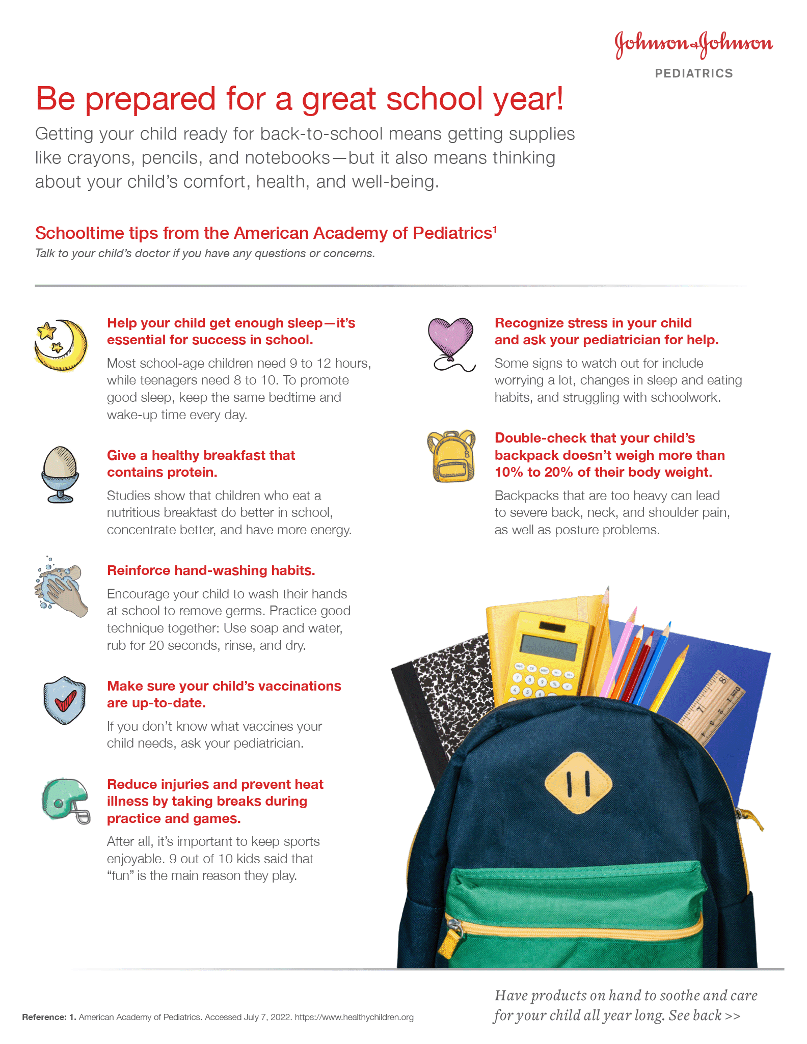 Back to School Health Tips