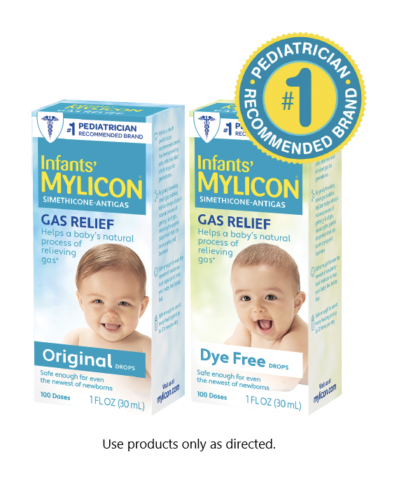 Infants’ Mylicon® Simethicone Antigas Original Drops Infants’ Mylicon® Simethicone Antigas Dye Free Drops